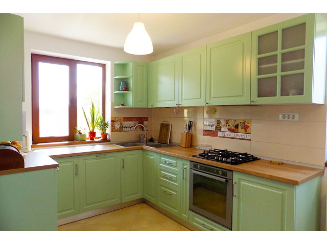 Mobilier Bucătărie Verde Fistic