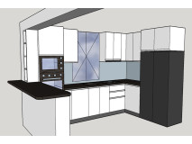 Mobilier Bucătărie Bianco Pieno