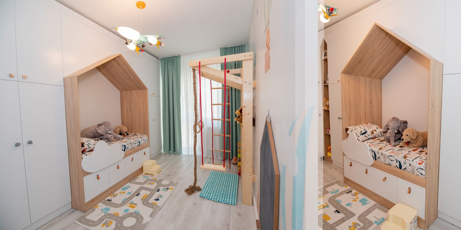 mobilier dormitor copii la comanda